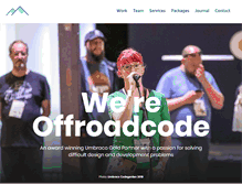 Tablet Screenshot of offroadcode.com